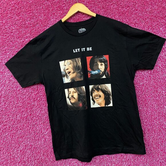 The Beatles Let It Be Album Cover Art T-Shirt Large - Picture 3 of 4